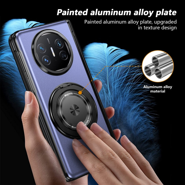 For Huawei Mate X5 Gold Medal Rotating Folding Series Ring Holder Phone Case(Blue) - free shipping - PMC TechLife - Order now!