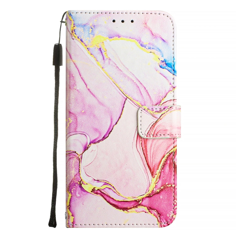 For Doogee N55 Plus PT003 Marble Pattern Flip Leather Phone Case(Rose Gold) - More Brand by PMC TechLife | Online Shopping South Africa | PMC TechLife | Buy Now Pay Later Mobicred