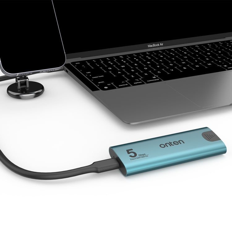 Onten UCA321 5Gbps M.2 M-key NGFF SSD Enclosure - free shipping - PMC TechLife - Order now!