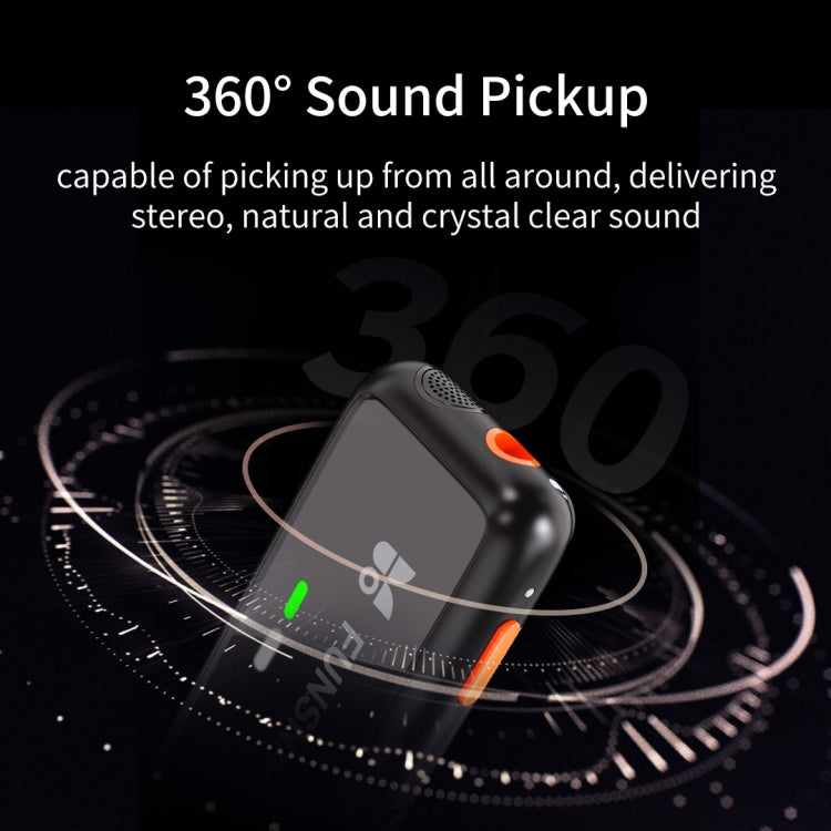 FUNSNAP S6 Lavalier Wireless Microphone, 2 RX + 2 TX with Charging Case - Microphone by FUNSNAP | Online Shopping South Africa | PMC TechLife | Buy Now Pay Later Mobicred
