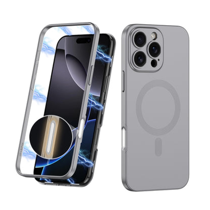 For iPhone 16 Pro GKK MagSafe Full Coverage Phone Case(Mountain Gray) - iPhone 16 Pro Cases by GKK | Online Shopping South Africa | PMC Jewellery | Buy Now Pay Later Mobicred