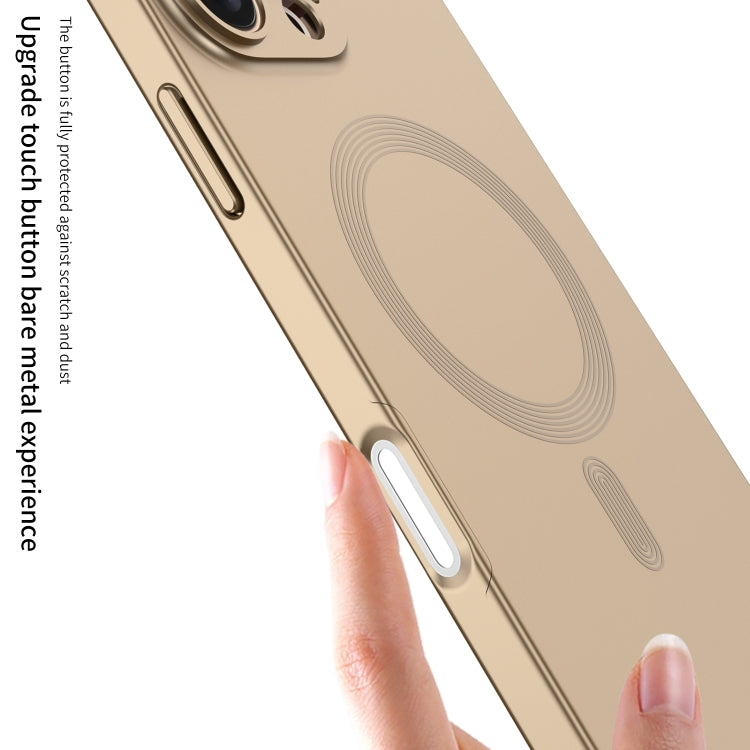 For iPhone 16 GKK MagSafe Full Coverage Phone Case(Mountain Gray) - free shipping - PMC Jewellery - Order now!