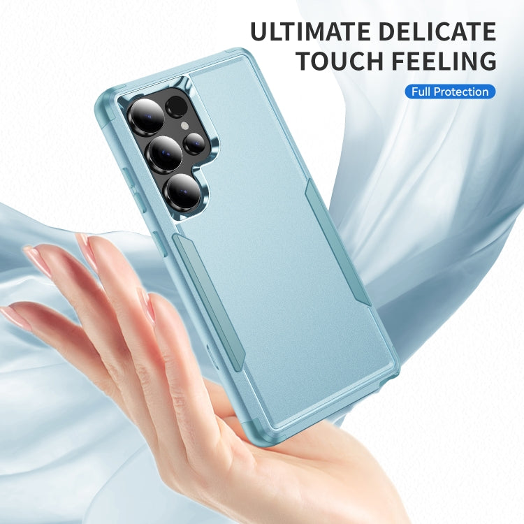 For Samsung Galaxy S25 Ultra 5G TPU + PC Shockproof Protective Phone Case(Grey Green) - Galaxy S25 Ultra 5G Cases by PMC Jewellery | Online Shopping South Africa | PMC Jewellery | Buy Now Pay Later Mobicred