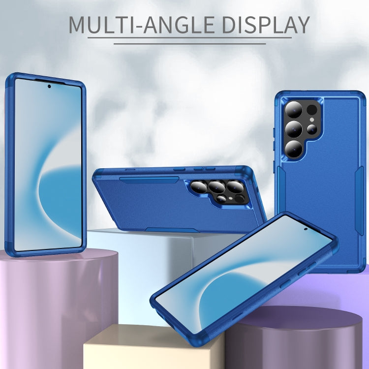 For Samsung Galaxy S25 Ultra 5G TPU + PC Shockproof Protective Phone Case(Royal Blue) - free shipping - PMC Jewellery - Order now!