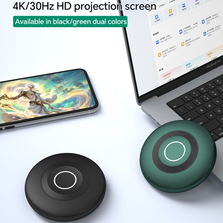 G127 4K 30Hz HD Wireless Display Dongle Adapter Same Screen Device(Green) - Wireless Display Dongle by PMC TechLife | Online Shopping South Africa | PMC TechLife | Buy Now Pay Later Mobicred