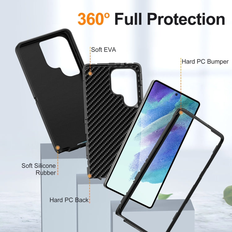 For Samsung Galaxy S25 Ultra 5G Life Waterproof Rugged Phone Case(Black) - Galaxy S25 Ultra 5G Cases by PMC Jewellery | Online Shopping South Africa | PMC Jewellery | Buy Now Pay Later Mobicred