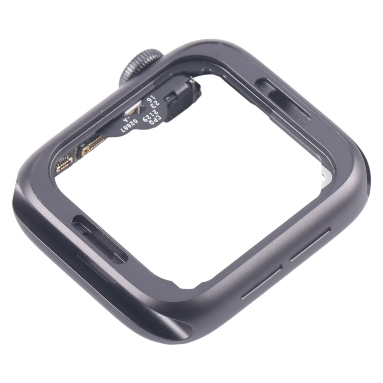 For Apple Watch Series 5 40MM GPS Aluminium Alloy Middle Frame Bezel Plate with Crown Spin Axis Flex Cable(Grey) - Middle Frame by PMC TechLife | Online Shopping South Africa | PMC TechLife | Buy Now Pay Later Mobicred