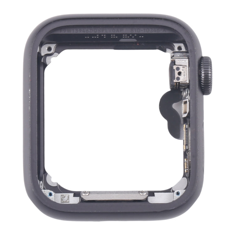 For Apple Watch SE 2020 40MM GPS Aluminium Alloy Middle Frame Bezel Plate with Crown Spin Axis Flex Cable(Grey) - Middle Frame by PMC TechLife | Online Shopping South Africa | PMC TechLife | Buy Now Pay Later Mobicred