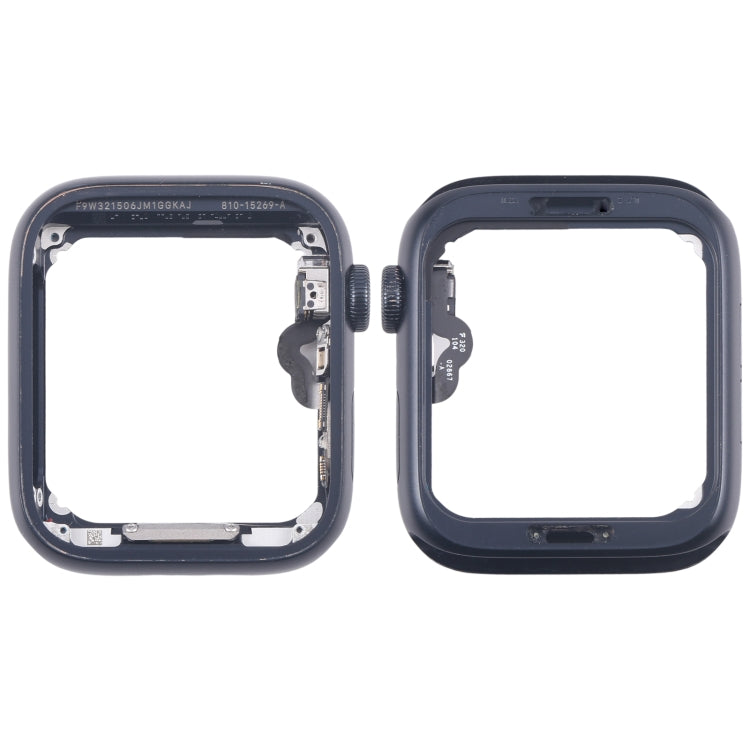For Apple Watch SE 2022 44MM LTE Aluminium Alloy Middle Frame Bezel Plate with Crown Spin Axis Flex Cable(Midnight) - Middle Frame by PMC TechLife | Online Shopping South Africa | PMC TechLife | Buy Now Pay Later Mobicred