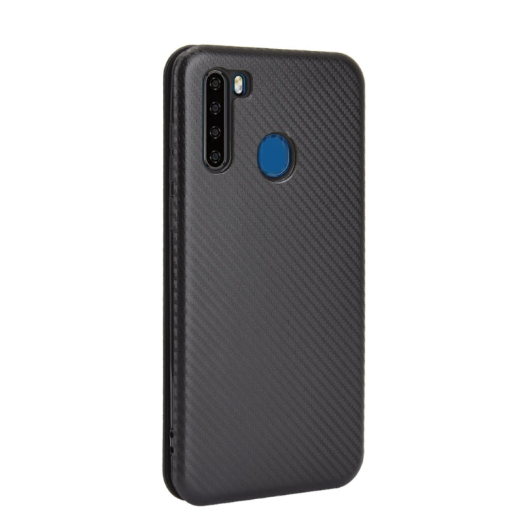 For Blackview A80 Pro Carbon Fiber Texture Horizontal Flip TPU + PC + PU Leather Case with Card Slot(Black) - More Brand by PMC Jewellery | Online Shopping South Africa | PMC Jewellery | Buy Now Pay Later Mobicred