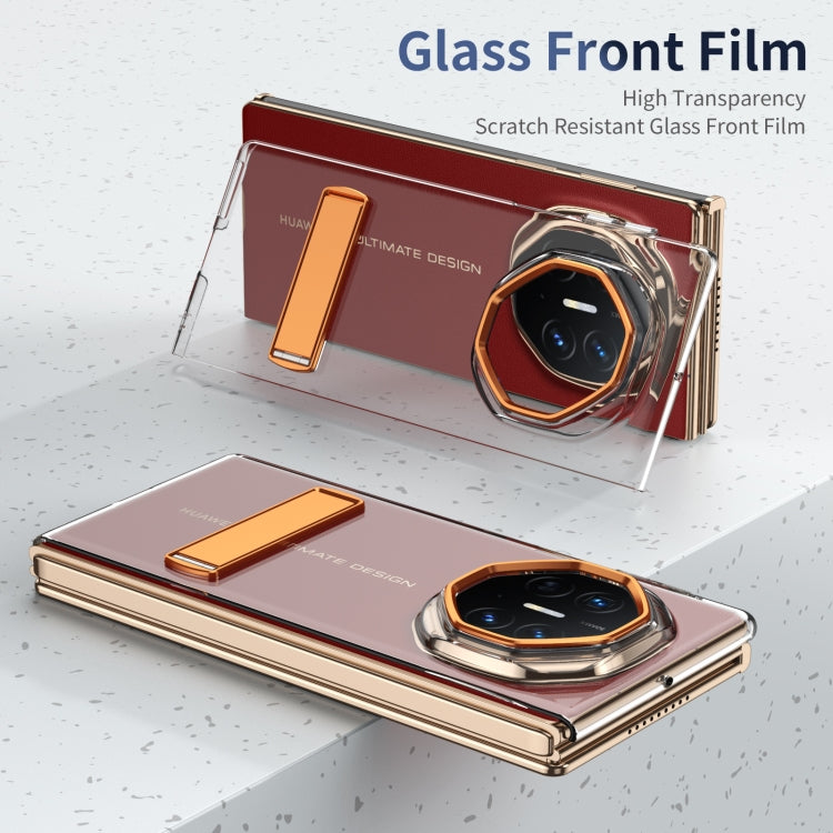 For Huawei Mate XT Ultimate Ice-Cold Holder PC Hybrid TPU Phone Case(Orange) - Huawei Cases by PMC TechLife | Online Shopping South Africa | PMC TechLife | Buy Now Pay Later Mobicred