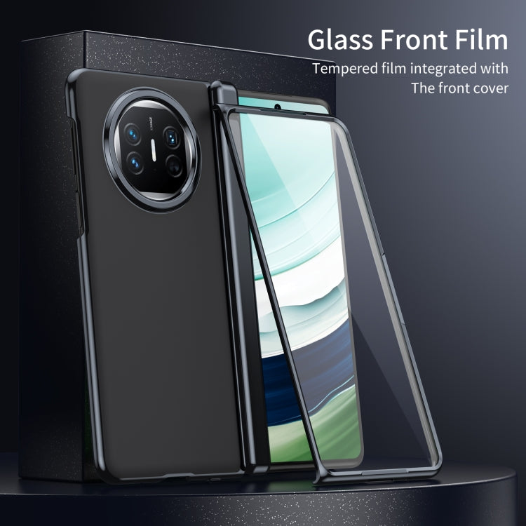 For Huawei Mate X5 Integrated AG Frosted Vacuum Plating Phone Case(Black) - Huawei Cases by PMC TechLife | Online Shopping South Africa | PMC TechLife | Buy Now Pay Later Mobicred