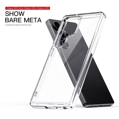 For Samsung Galaxy S25+ 5G Crystal Clear TPU Hybrid PC Phone Case(Transparent) - Galaxy S25+ 5G Cases by PMC Jewellery | Online Shopping South Africa | PMC Jewellery | Buy Now Pay Later Mobicred