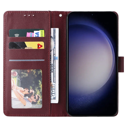 For Samsung Galaxy S25 5G 3-Card Slots Multifunctional Leather Phone Case(Wine Red) - Galaxy S25 5G Cases by PMC Jewellery | Online Shopping South Africa | PMC Jewellery | Buy Now Pay Later Mobicred