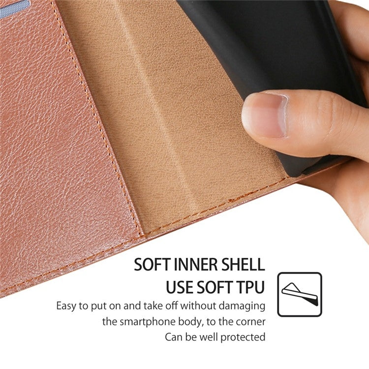 For Samsung Galaxy S25 5G Gloss Oil Solid Color Magnetic Leather Phone Case(Rose Gold) - Galaxy S25 5G Cases by PMC Jewellery | Online Shopping South Africa | PMC Jewellery | Buy Now Pay Later Mobicred