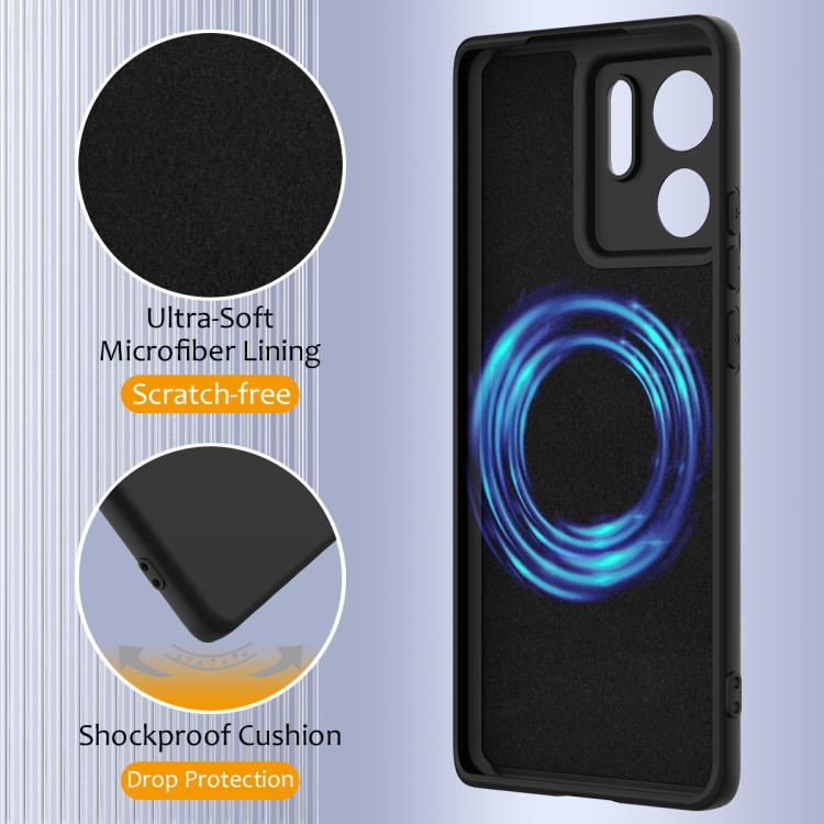 For Motorola Edge 2023 Shockproof Silicone Magsafe Phone Case(Black) - free shipping - PMC TechLife - Order now!
