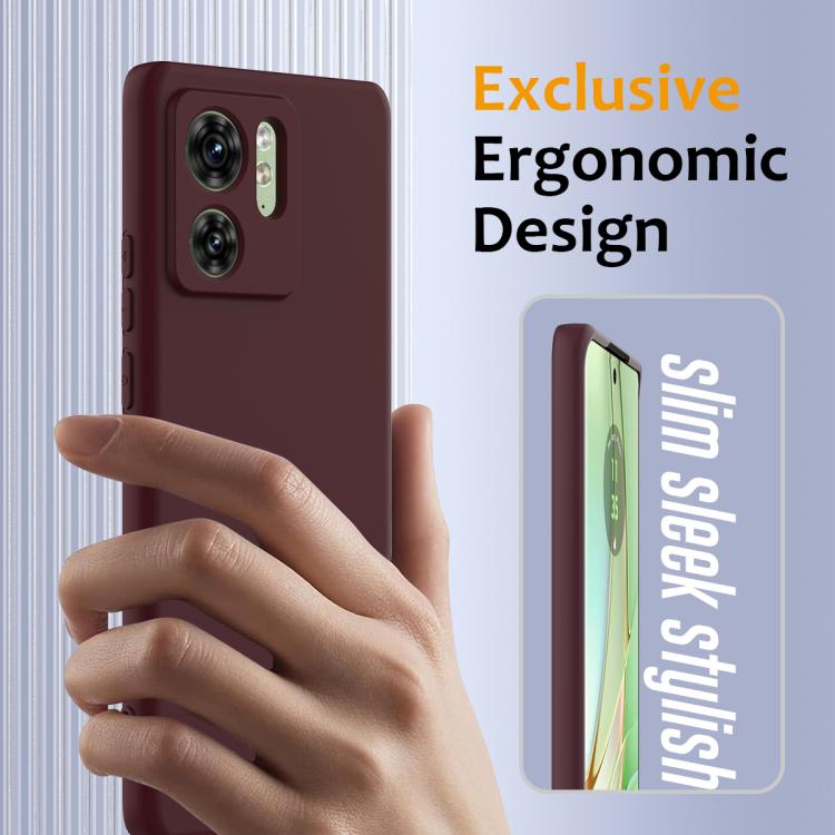 For Motorola Edge 2023 Shockproof Silicone Magsafe Phone Case(Plum Color) - free shipping - PMC TechLife - Order now!