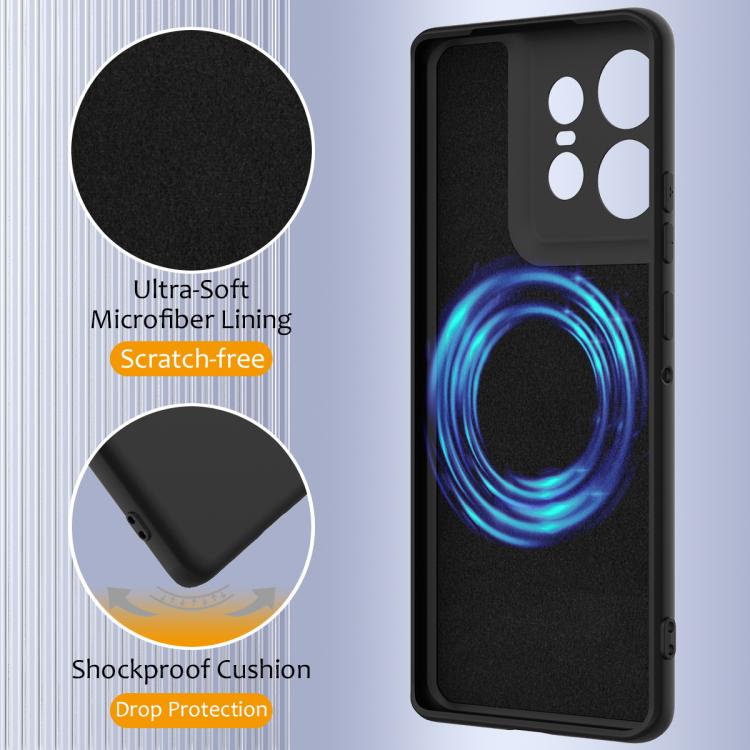 For Motorola Moto X50 Ultra Shockproof Silicone Magsafe Phone Case(Black) - free shipping - PMC TechLife - Order now!