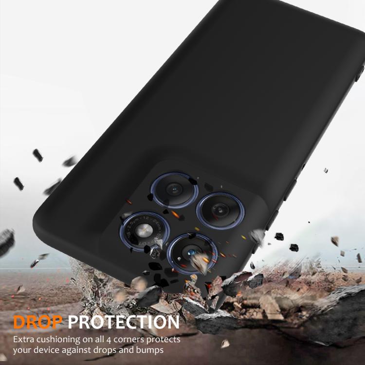 For Motorola Edge 2025 5G Shockproof Silicone Magsafe Phone Case(Black) - free shipping - PMC TechLife - Order now!