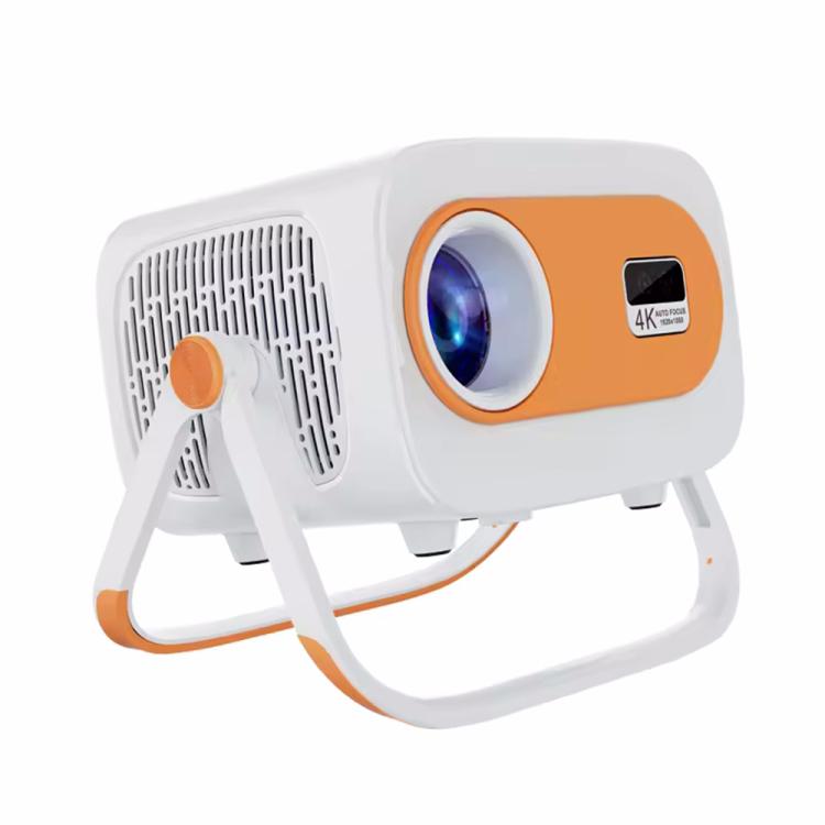 JY325 1280 x 720P 200ANSI Amlogic H713 CPU Android 11.0 Portable Projector, EU Plug(White) - LED Projector by PMC TechLife | Online Shopping South Africa | PMC TechLife | Buy Now Pay Later Mobicred