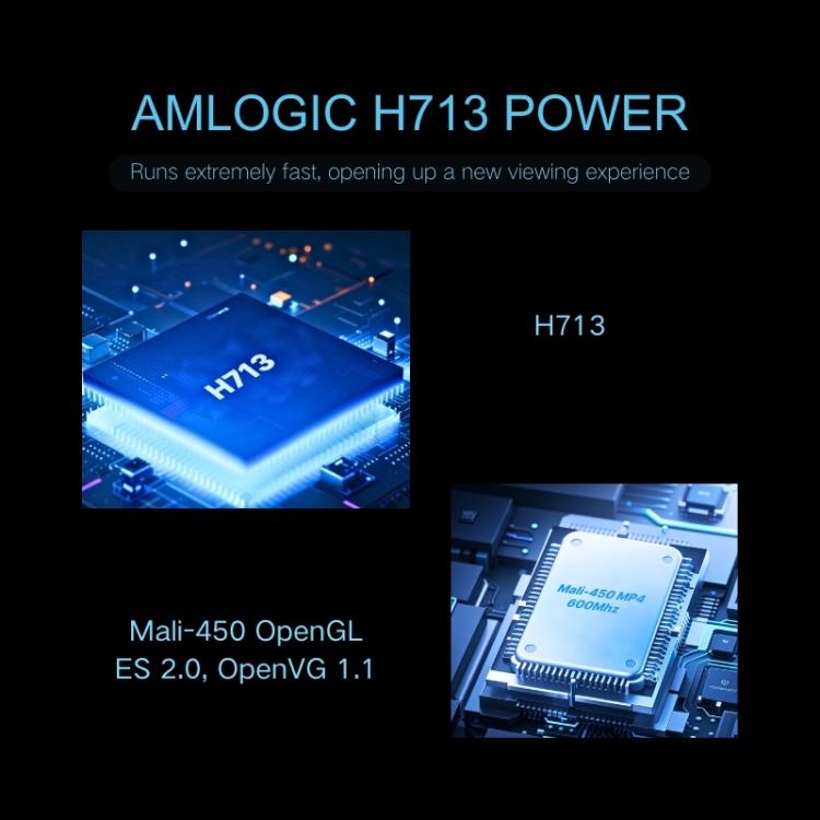 M10 Plus 1280 x 720P 200ANSI Amlogic H713 CPU Android 11 Smart Projector with Bracket, US Plug(Metal Grey) - LED Projector by PMC TechLife | Online Shopping South Africa | PMC TechLife | Buy Now Pay Later Mobicred