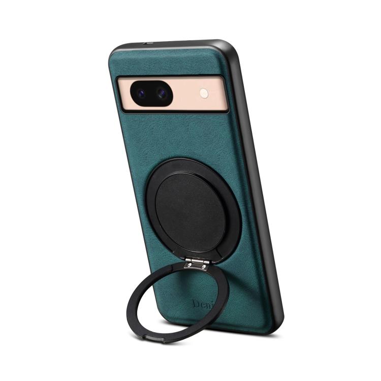 For Google Pixel 8a Denior A14 Skin Feel Rotating Holder MagSafe Phone Case(Blue) - free shipping - PMC TechLife - Order now!