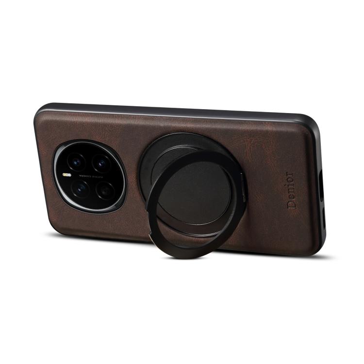 For Honor Magic7 Denior A14 Skin Feel Rotating Holder MagSafe Phone Case(Brown) - free shipping - PMC TechLife - Order now!