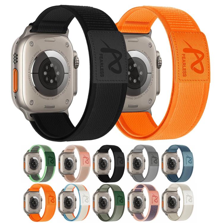 For Apple Watch 42mm / 41mm / 40mm / 38mm Fearless Trail Loop Nylon Band(Starlight) - free shipping - PMc TechLife - Order now!