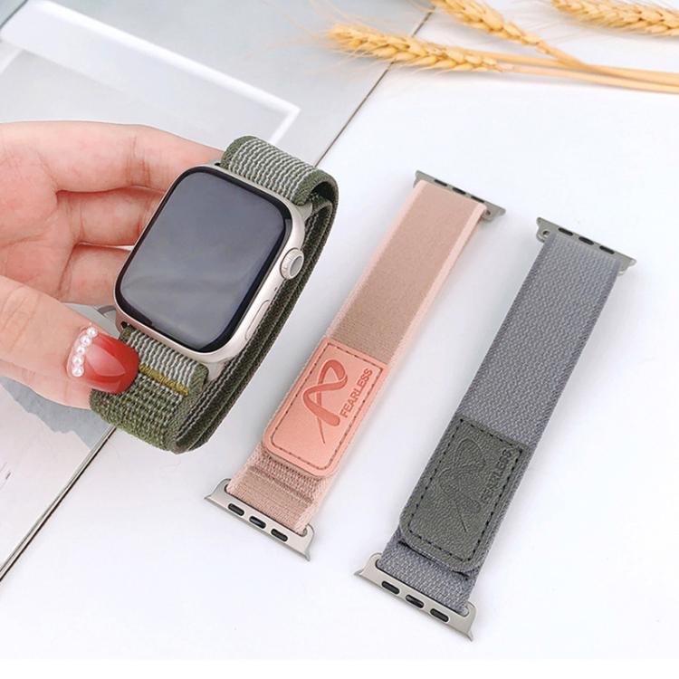 For Apple Watch 42mm / 41mm / 40mm / 38mm Fearless Trail Loop Nylon Band(Green) - free shipping - PMc TechLife - Order now!