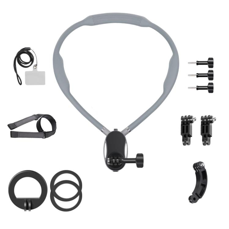 Magnetic Neck Mount Anti-shake Bracket, Type:11 in 1 - free shipping - PMC TechLife - Order now!