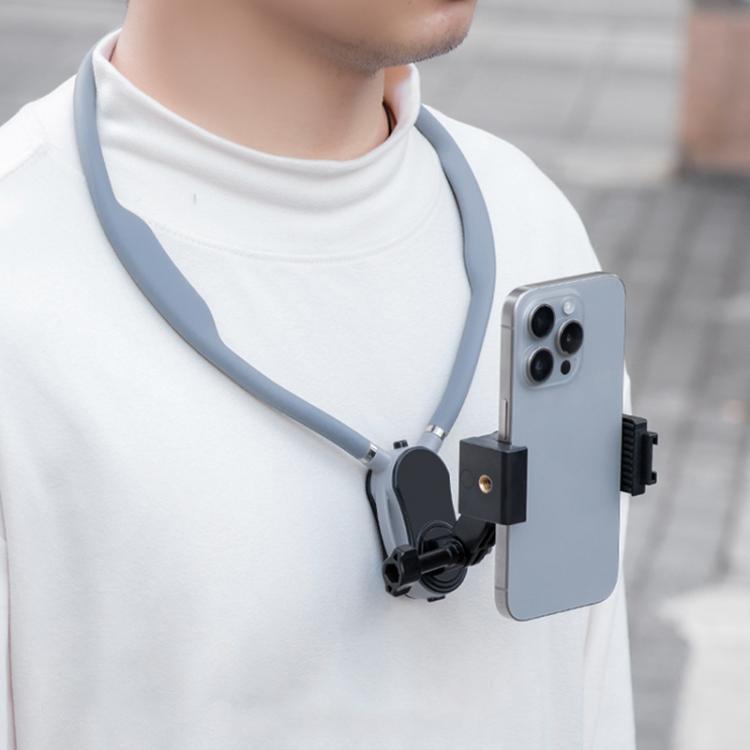 Magnetic Neck Mount Anti-shake Bracket, Type:7 in 1 Phone Clamp with Remote - free shipping - PMC TechLife - Order now!