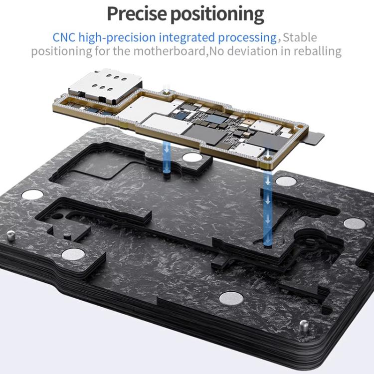 Qianli 4 in 1 Magnetic Middle Layer BGA Reballing Platform for iPhone 16 Series - free shipping - PMC TechLife - Order now!