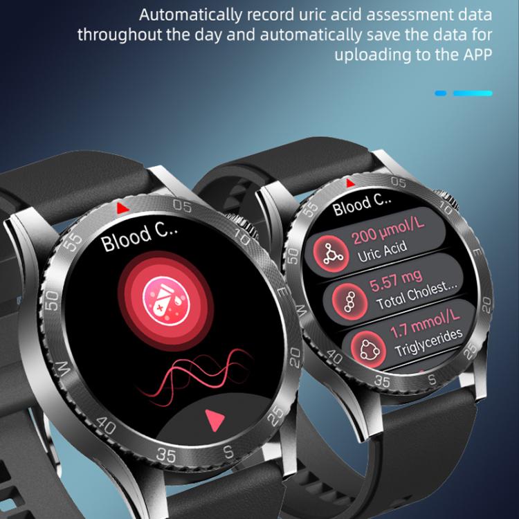 H9 1.43 inch Silicone Strap ECG Smart Watch Supports Bluetooth Calls/Smart Voice Assistant(Red) - free shipping - PMC TechLife - Order now!