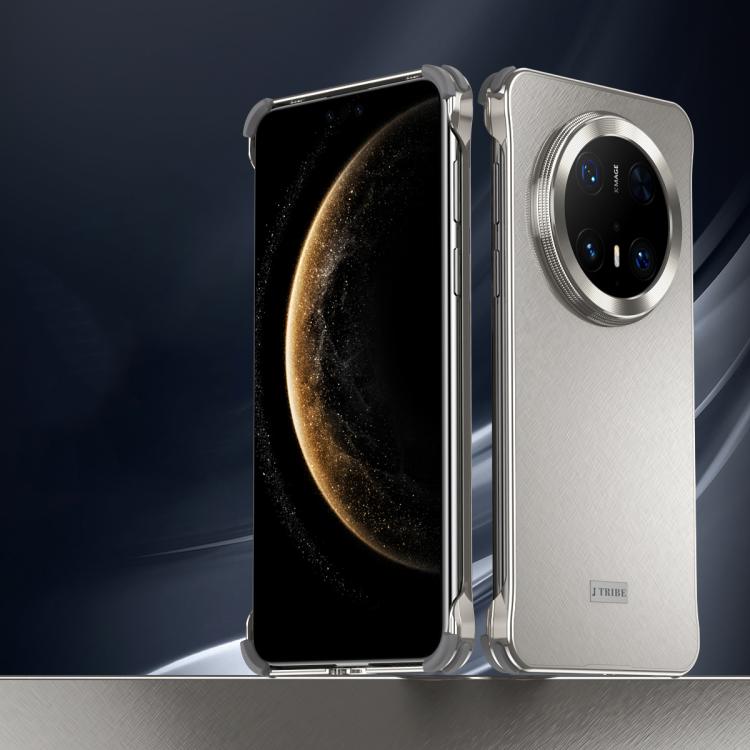 For Huawei Mate 70 Pro Micro Frosted Metal Phone Case(Titanium) - Huawei Cases by PMC TechLife | Online Shopping South Africa | PMC TechLife | Buy Now Pay Later Mobicred