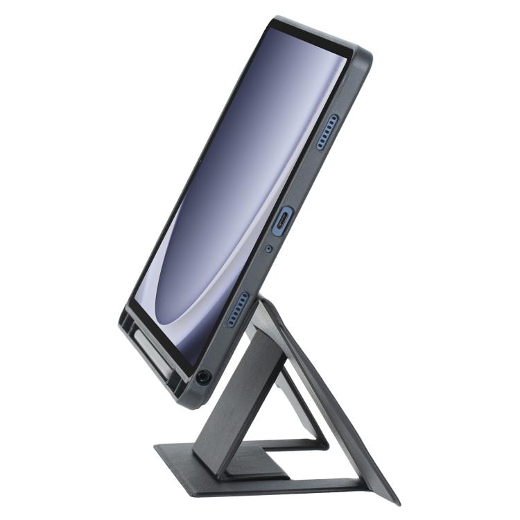 For Samsung Galaxy Tab A9+ Holder Floating Detachable Backlight Keyboard Tablet Leather Case with Touchpad(Black) - Samsung Keyboard by PMC TechLife | Online Shopping South Africa | PMC TechLife | Buy Now Pay Later Mobicred