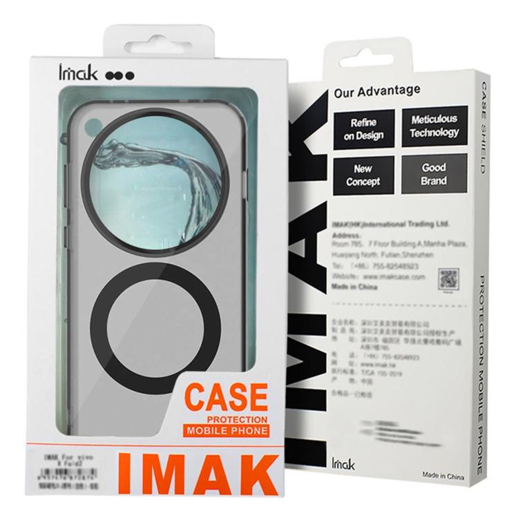 For iPhone 16e IMAK Candy Series Shockproof MagSafe Phone Case(Purple) - iPhone 16e Cases by imak | Online Shopping South Africa | PMC TechLife | Buy Now Pay Later Mobicred
