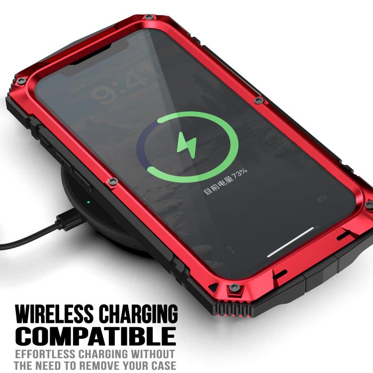 For iPhone 16e IP68 Waterproof Dustproof Shockproof Phone Case(Red) - iPhone 16e Cases by PMC TechLife | Online Shopping South Africa | PMC TechLife | Buy Now Pay Later Mobicred