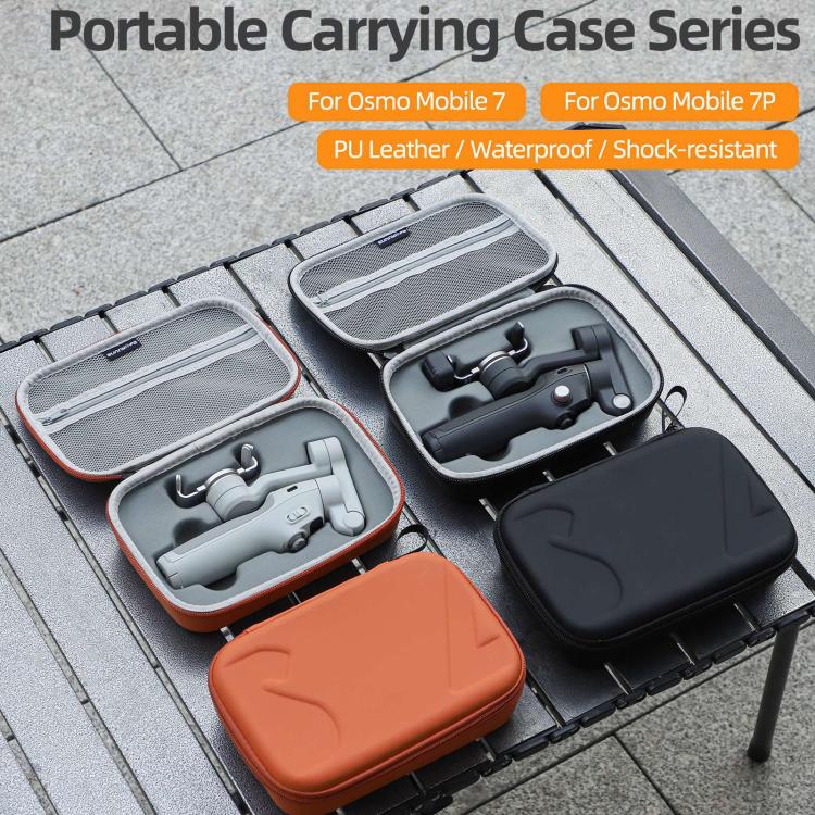For DJI Osmo Mobile 7P Sunnylife Portable Carrying Case Mini Bag Handbag(Black) - free shipping - PMC TechLife - Order now!