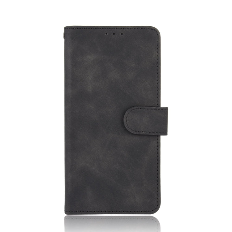 For TCL 10 Pro Solid Color Skin Feel Magnetic Buckle Horizontal Flip Calf Texture PU Leather Case with Holder & Card Slots & Wallet(Black) - More Brand by PMC Jewellery | Online Shopping South Africa | PMC Jewellery