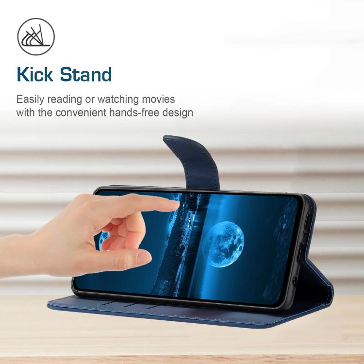 For Tecno Pova 7 Ultra 5G Stitching Embossed Leather Phone Case(Blue) - free shipping - PMC TechLife - Order now!