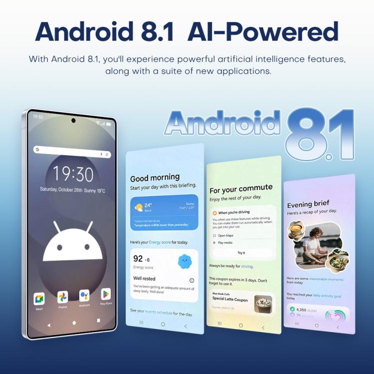 F10 / S25 Ultra, 2GB+16GB, 6.75 inch Android 8.1 MTK6753 Octa Core, Network: 3G, Dual SIM, Plug:US Plug(Titanium Blue) - free shipping - PMc TechLife - Order now!