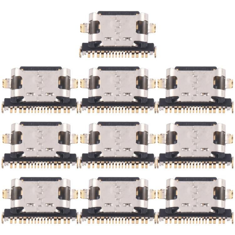 For vivo S18e V2334A 10pcs Original Charging Port Connector - Single Tail Connector by PMc TechLife | Online Shopping South Africa | PMc TechLife | Buy Now Pay Later Mobicred