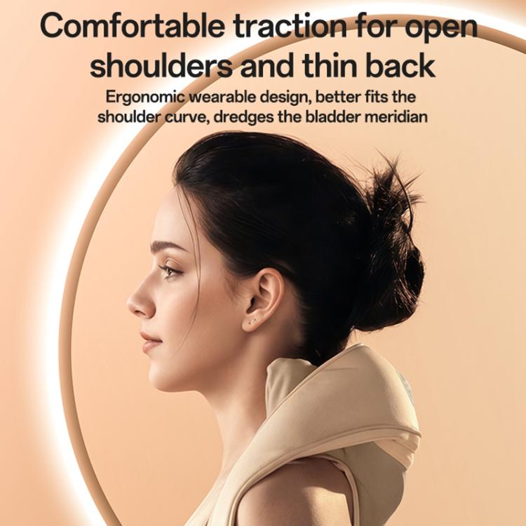 Yesido MG11 3 Modes Adjustable Width Neck and Shoulder Massager(White) - free shipping - PMC TechLife - Order now!