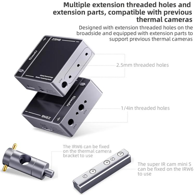 QianLi IRW6 Infrared Thermal Image Wireless Transferring Module Support Super Cam Series - free shipping - PMC TechLife - Order now!