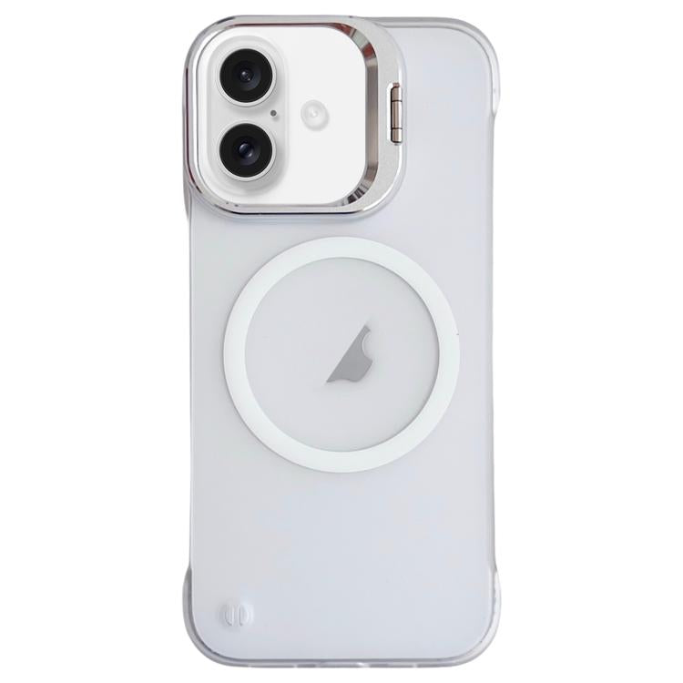 For iPhone 15 Ultra-thin Transparent MagSafe Magnetic Frameless Lens Holder Phone Case - free shipping - PMC TechLife - Order now!