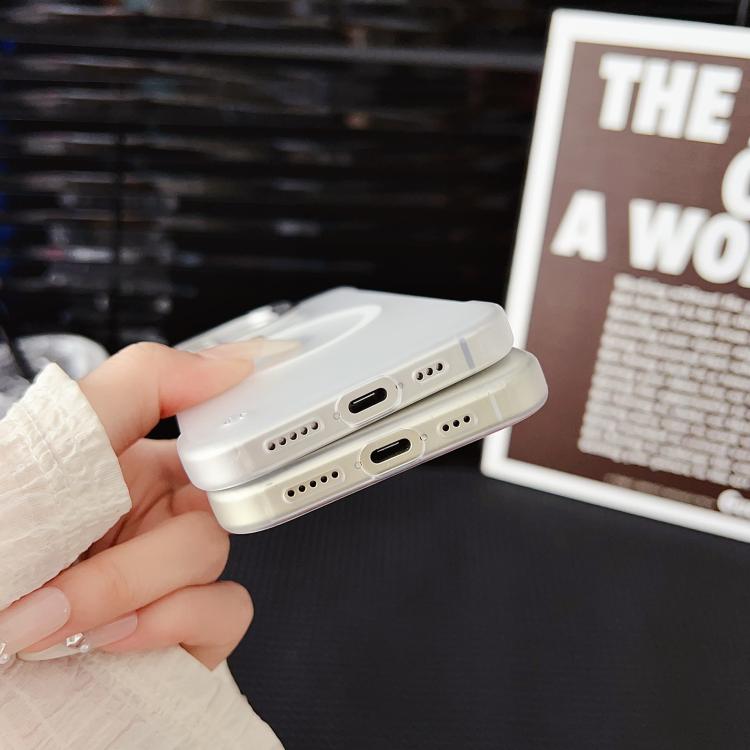 For iPhone 14 / 13 Ultra-thin Transparent MagSafe Magnetic Frameless Lens Holder Phone Case - free shipping - PMC TechLife - Order now!