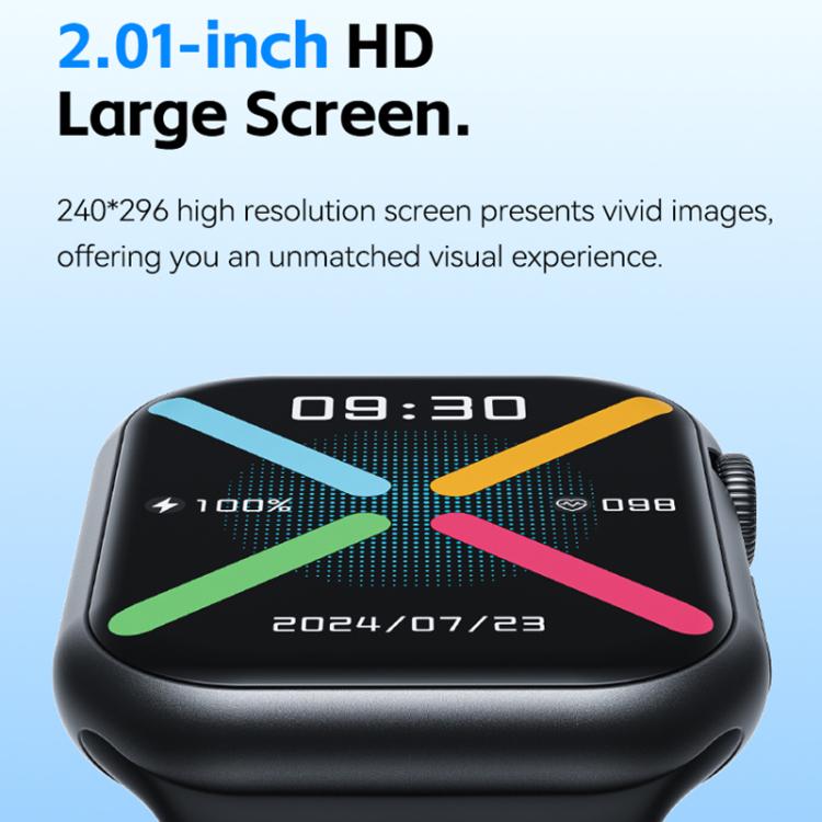 WK WH-08 Dreamer S Smart Watch, 2.01 inch Screen, Support BT Call(White) - free shipping - PMC TechLife - Order now!