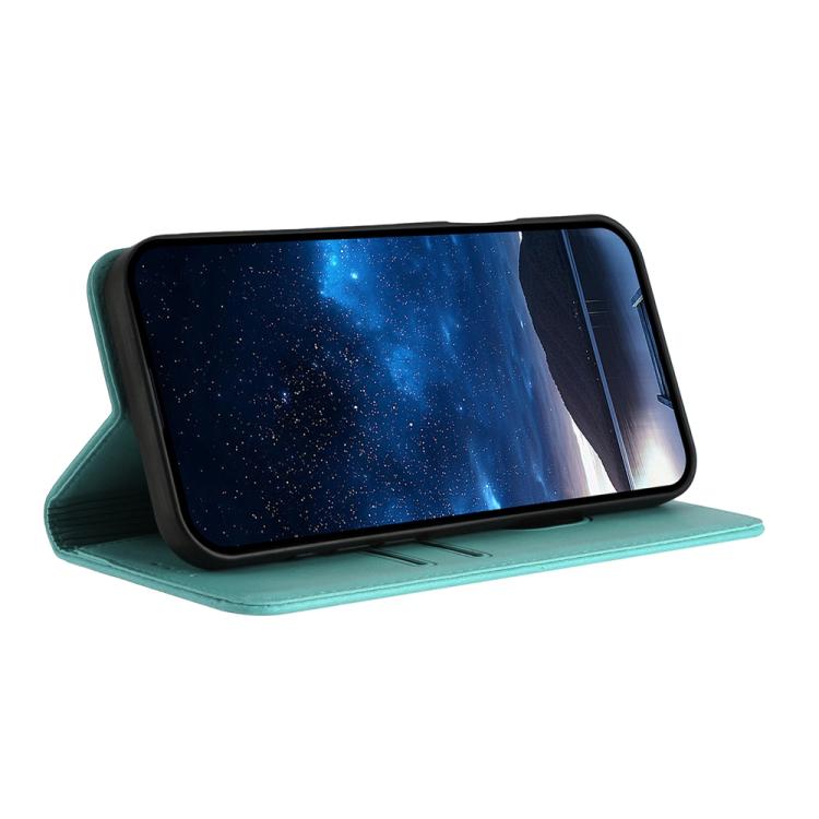 For iPhone 17 Strong Magnetic Frosted Flip Leather Phone Case(Light Blue) - free shipping - PMc TechLife - Order now!