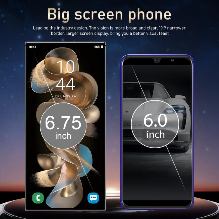 S24 Ultra / S7, 4GB+128GB, 6.75 inch Android 10 MTK6750 Octa Core, Network: 4G, Dual SIM, Plug:AU Plug(Orange) - free shipping - PMc TechLife - Order now!