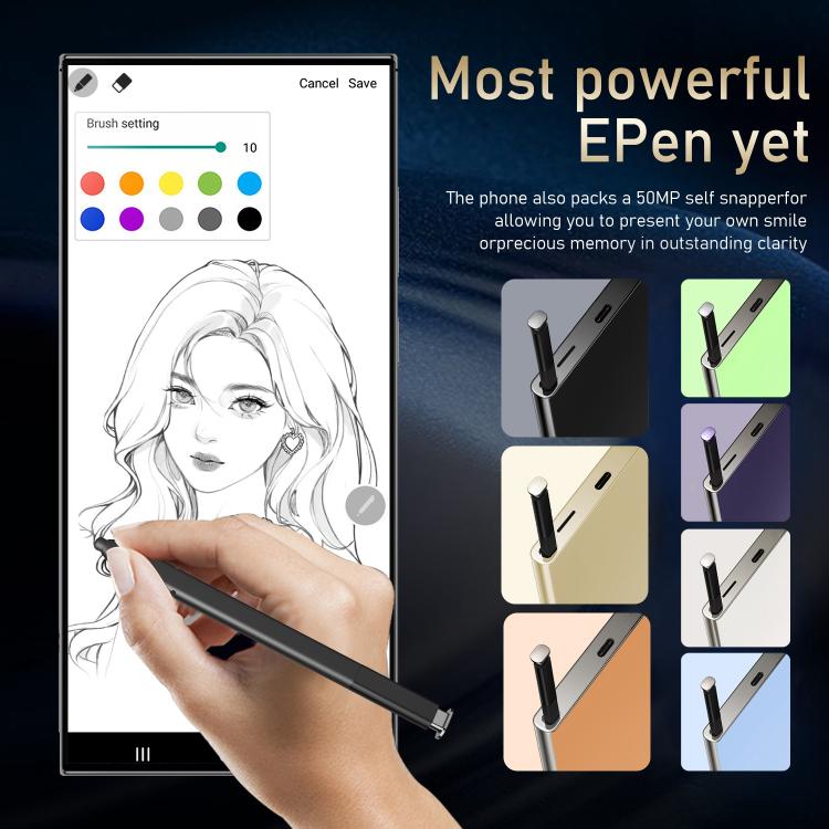 S24 Ultra / S7, 4GB+128GB, 6.75 inch Android 10 MTK6750 Octa Core, Network: 4G, Dual SIM, Plug:AU Plug(Green) - free shipping - PMc TechLife - Order now!